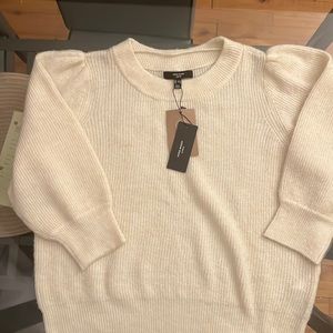 Vero Moda Curve 3/4 rib pullover